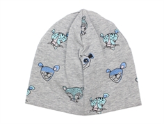 Soft Gallery beanie gray melange zoo
